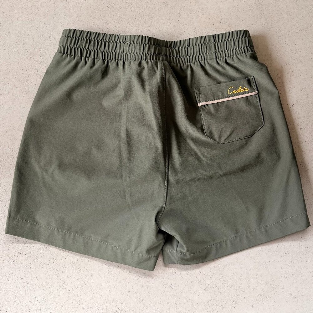 Cadets Le Club Shorts | Olive Green | Size 8/10 - Picture 2 of 3